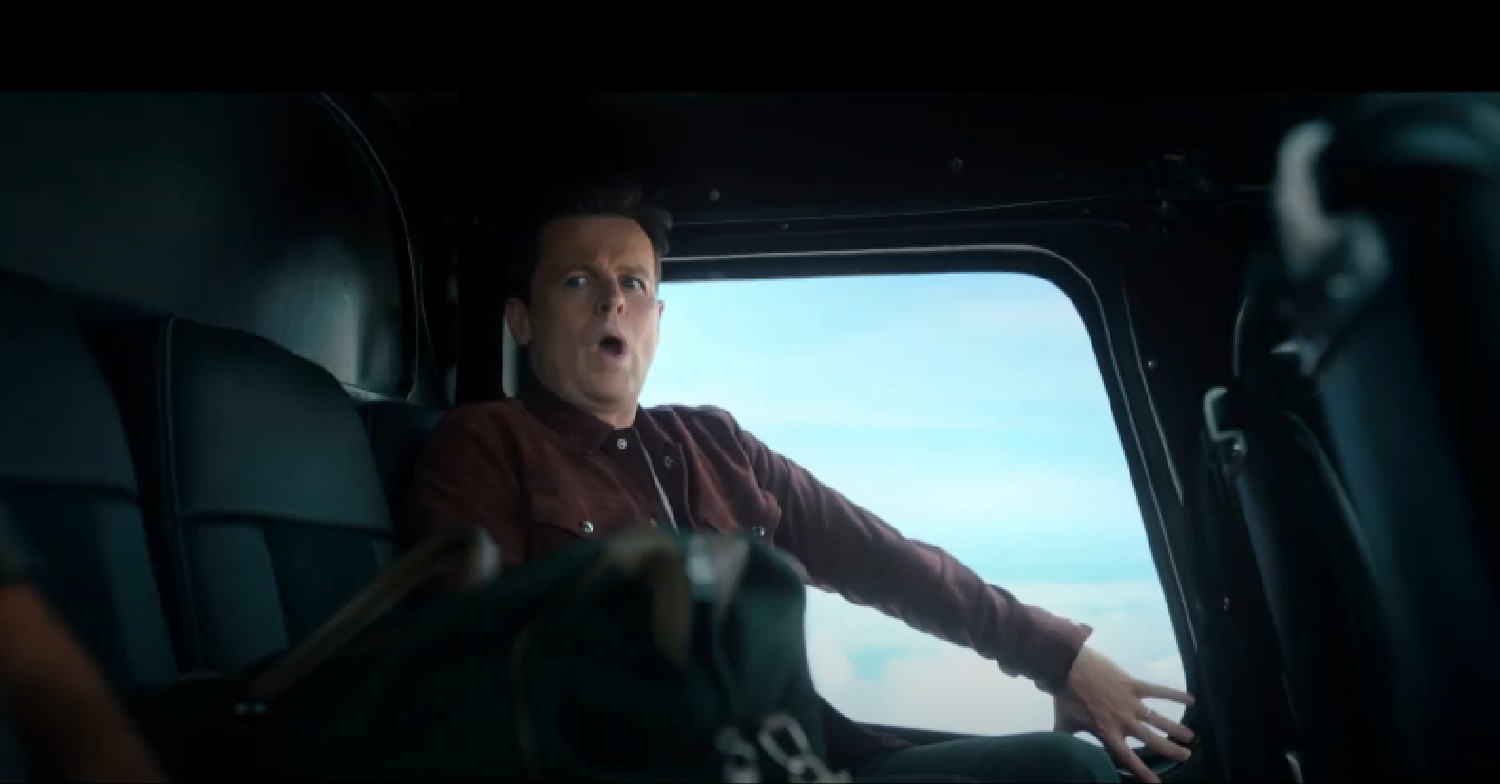 Dec Donnelly looking scared in I'm A Celebrity 2022 trailer