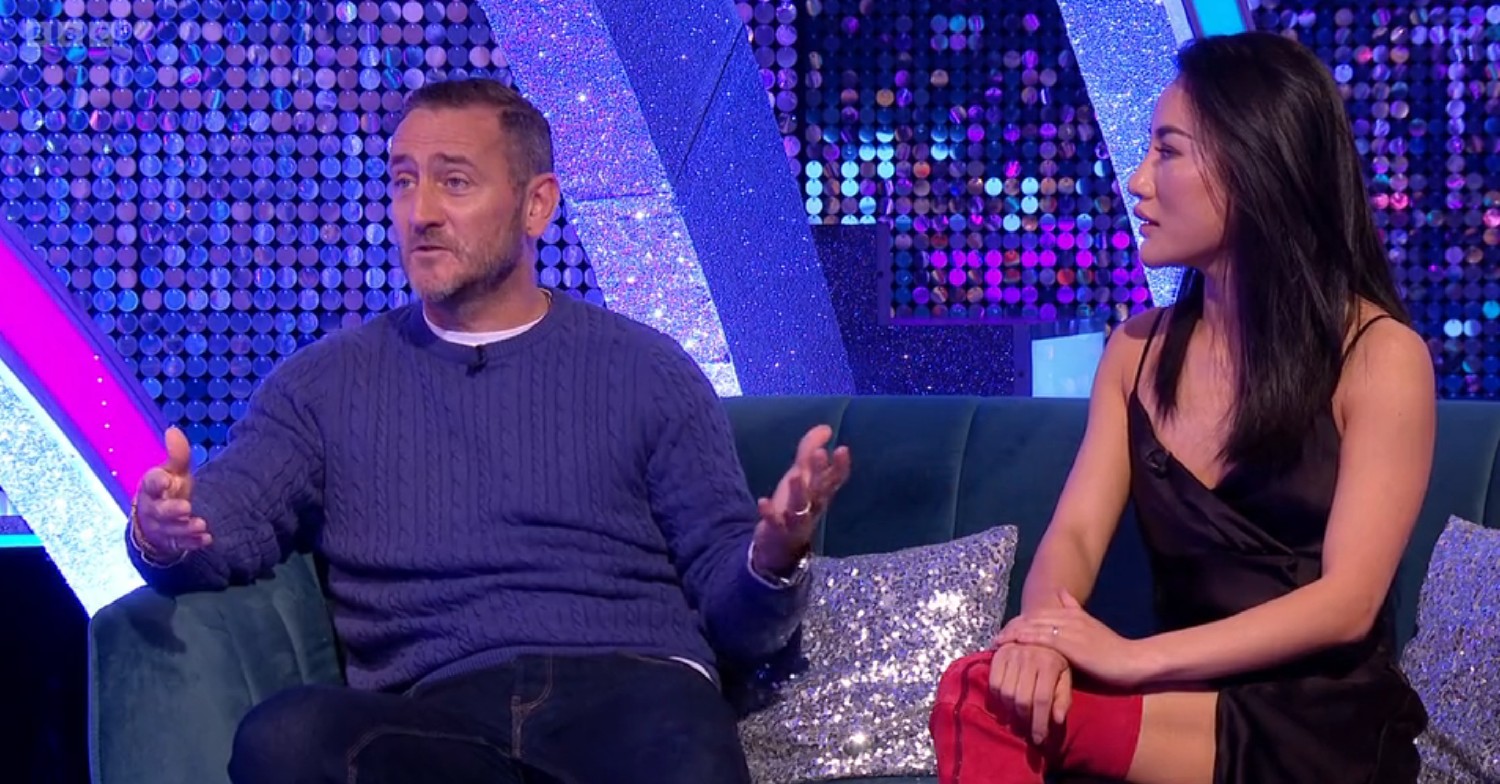 Strictly Come Dancing stars Will Mellor and Nancy Xu on It Takes Two