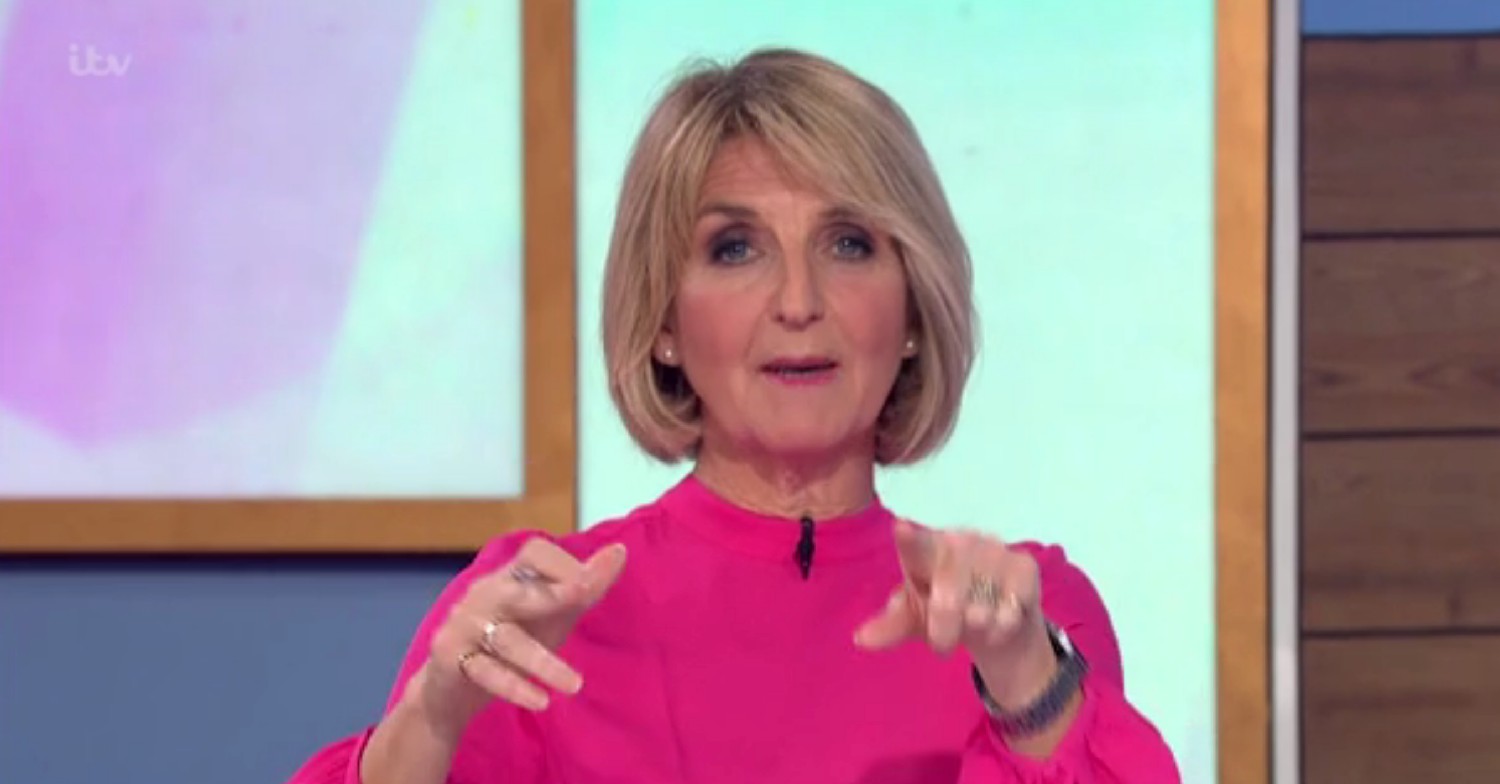 Kaye Adams on Loose women today