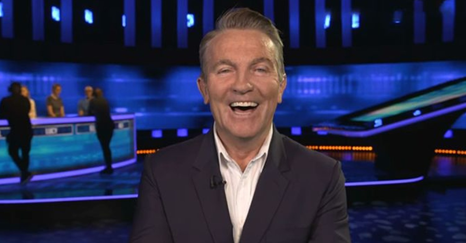 Bradley Walsh laughing on This Morning today