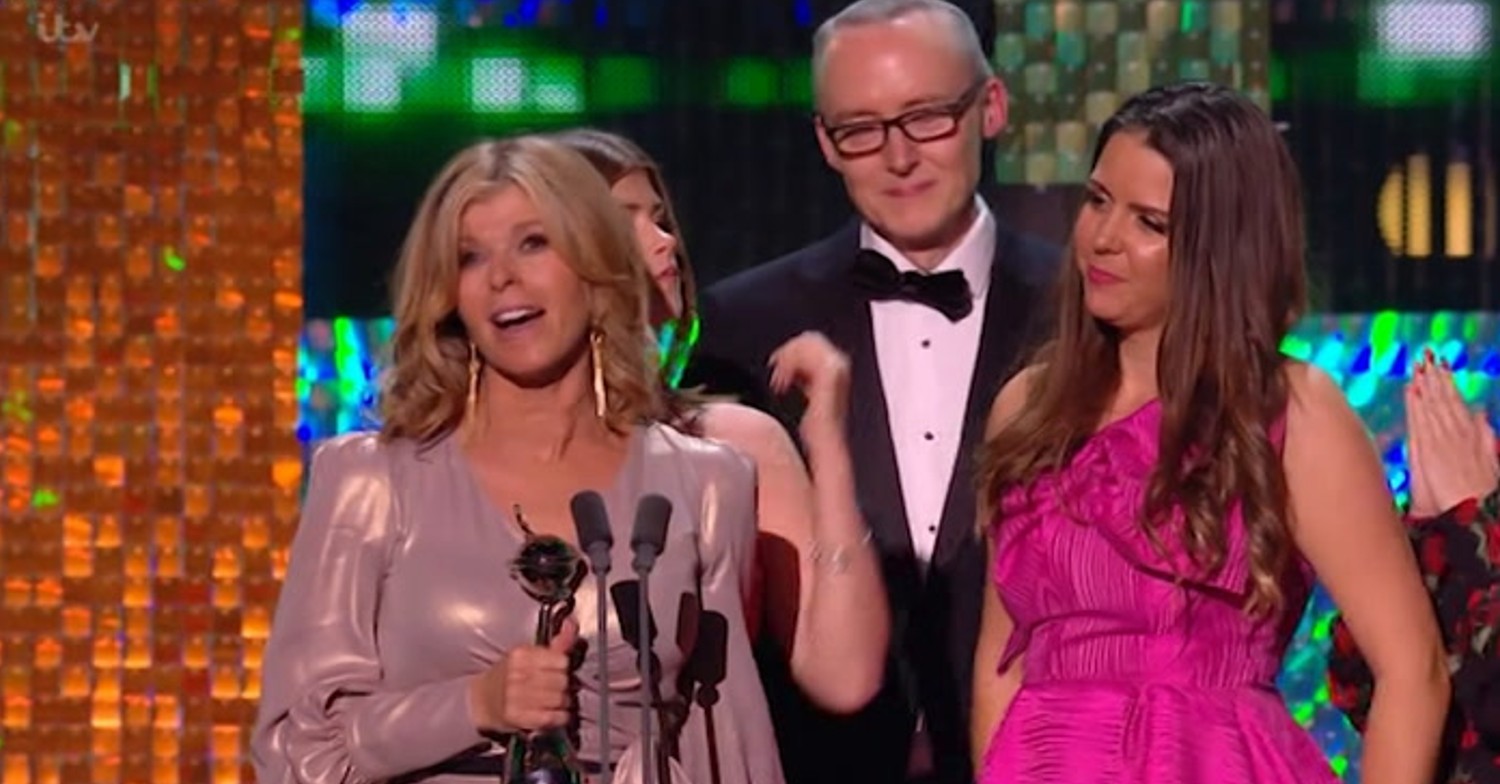 Kate Garraway talking about Derek Draper on ITV