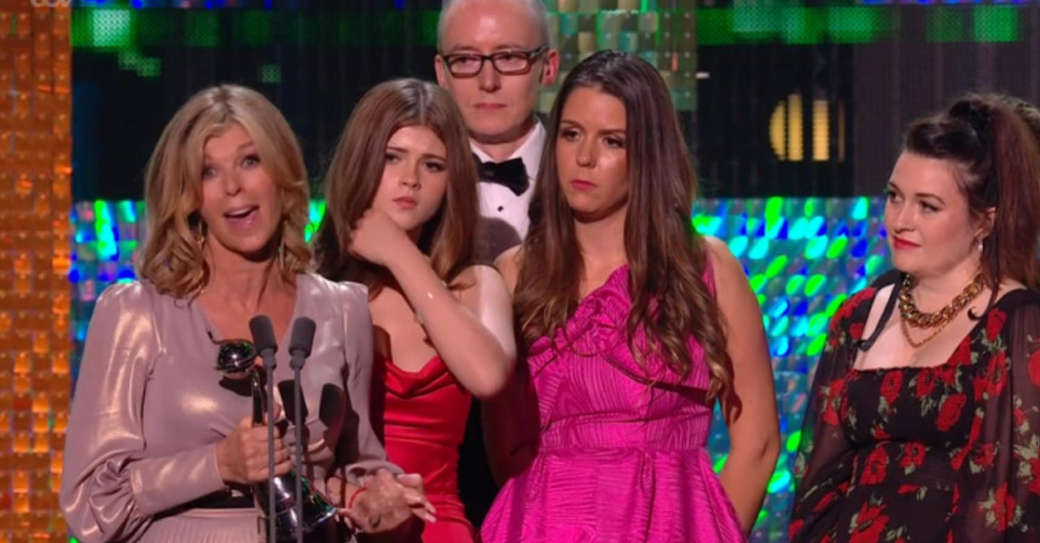 Kate Garraway talking about husband Derek Draper on ITV