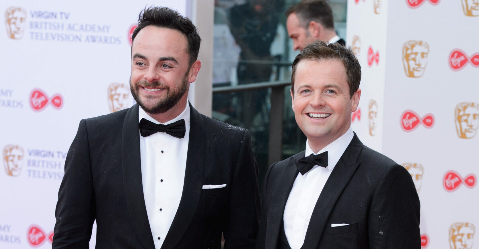 Ant and Dec smile on the Bafta red carpet