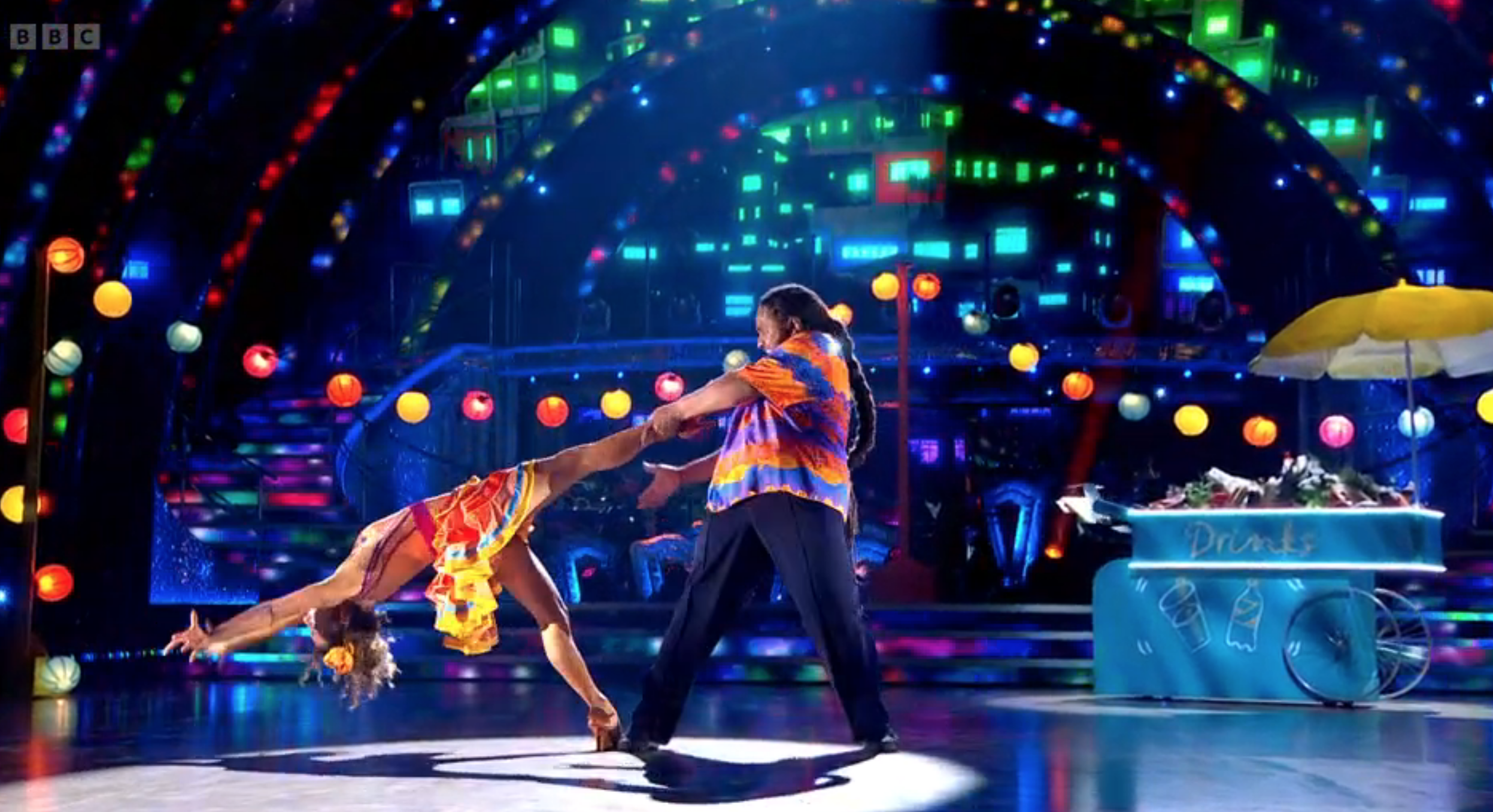 Hamza and Jowita on Strictly