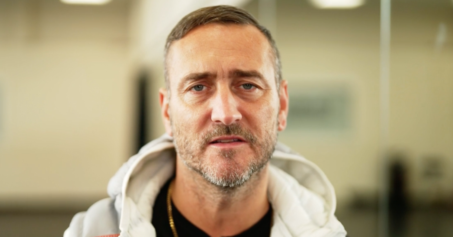 Will Mellor doing a PTC on Strictly 