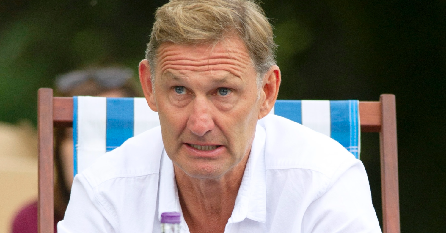 Tony Adams looking at something