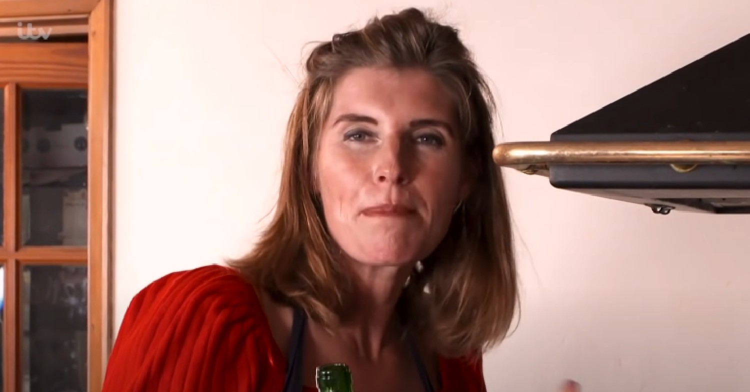 Amanda Owen talking to the camera on This Morning