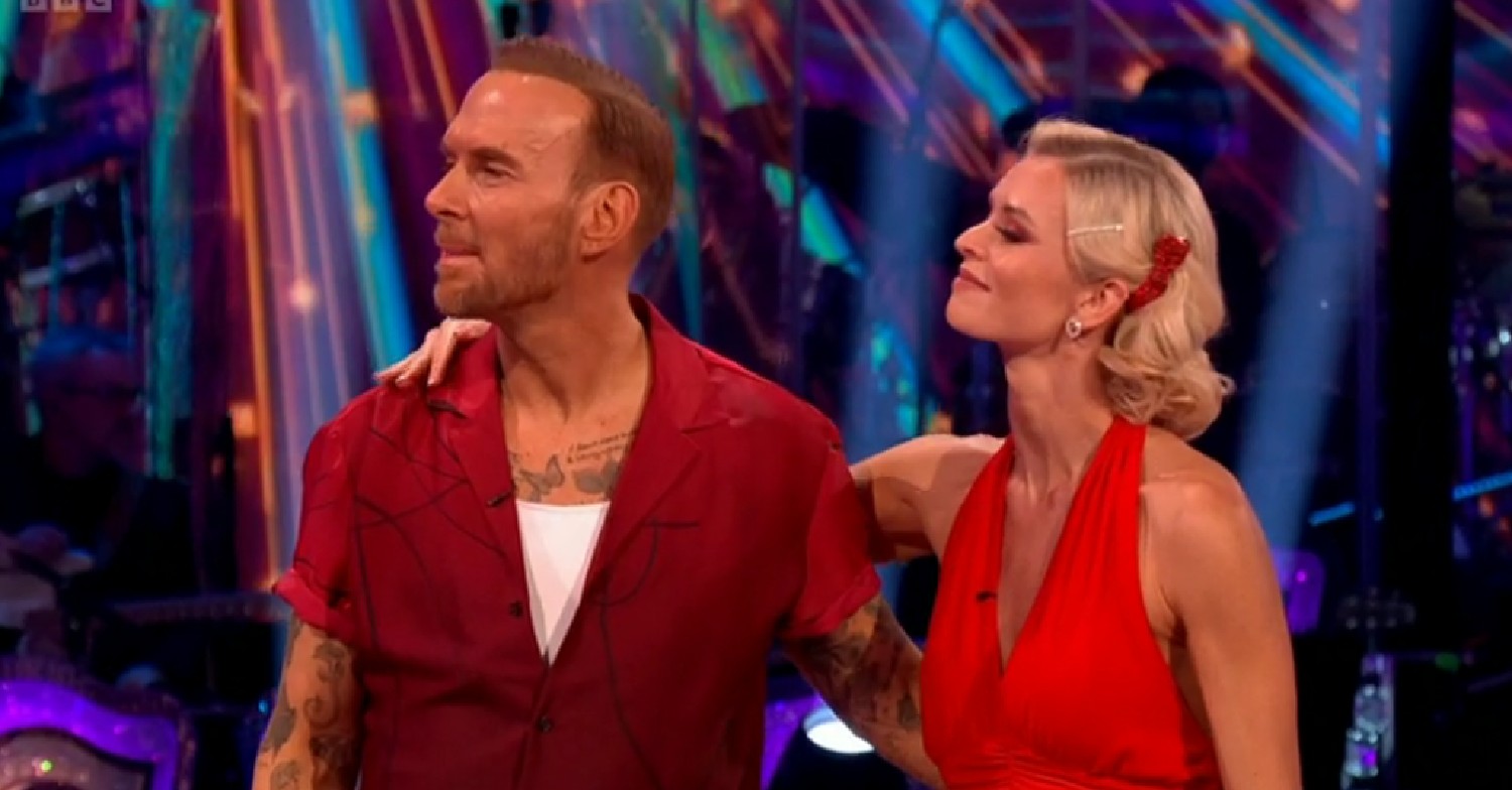 Matt Goss on Strictly with Nadiya