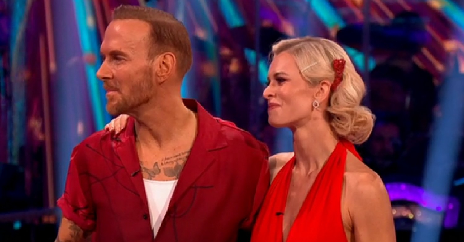Matt Goss and Nadiya on Strictly