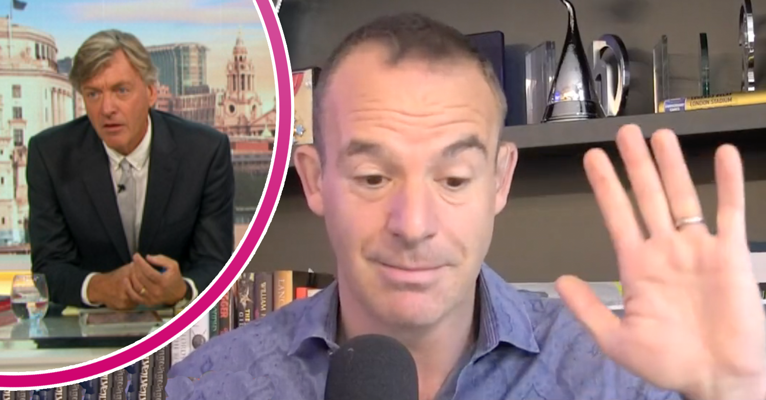 GMB presenter Martin Lewis telling off Richard Madeley
