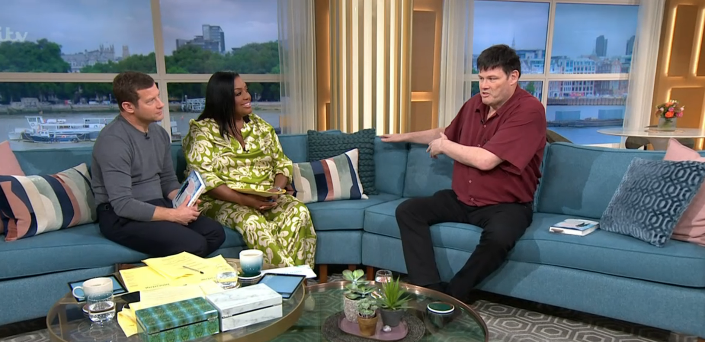 Mark Labbett from The Chase on This Morning