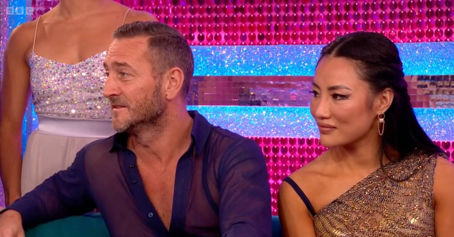 Strictly star Will Mellor sits alongside Nancy Xu