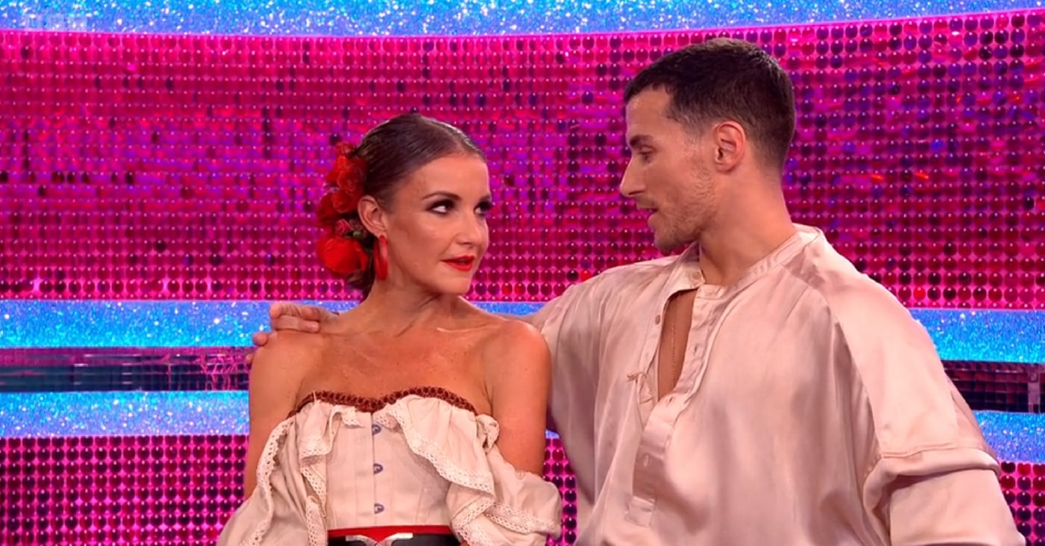 Helen Skelton and Gorka Marquez on Strictly 