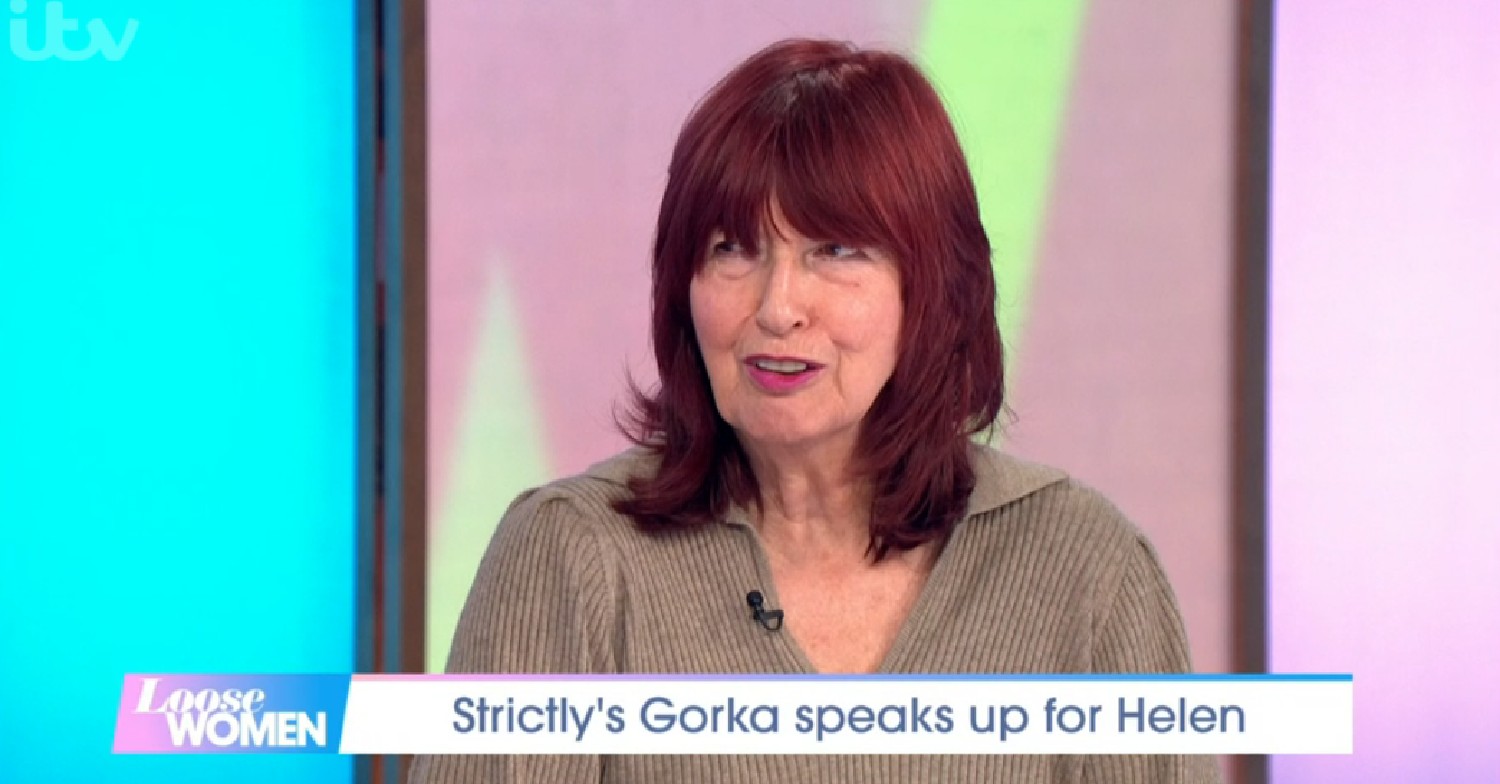 Janet Street-Porter speaking on Loose Women today