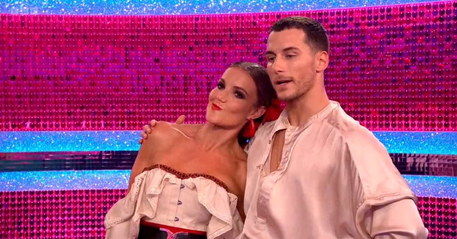 Helen Skelton and Gorka Marquez on Strictly 