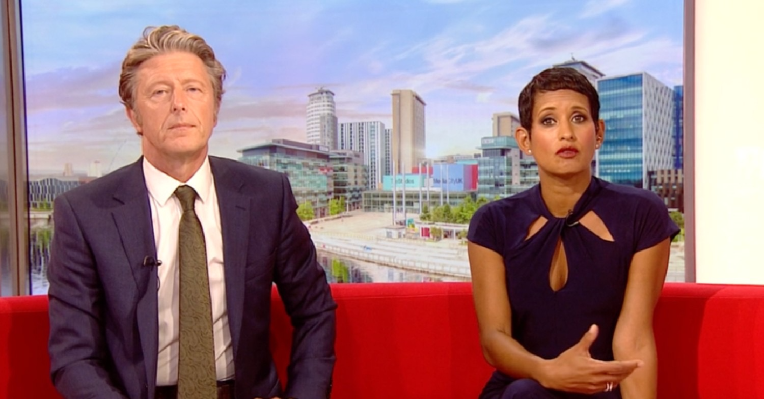Charlie and Naga on BBC Breakfast