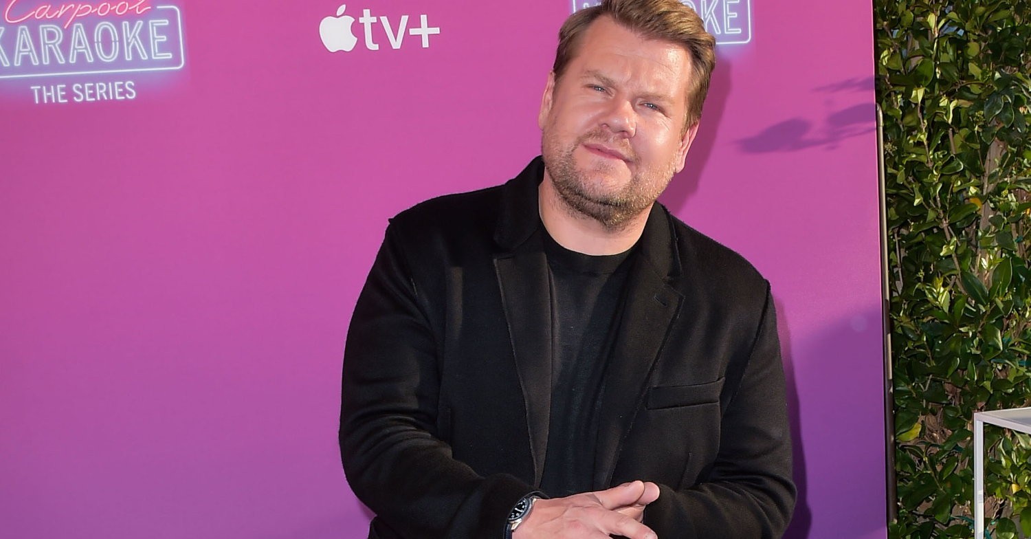 James Corden on red carpet