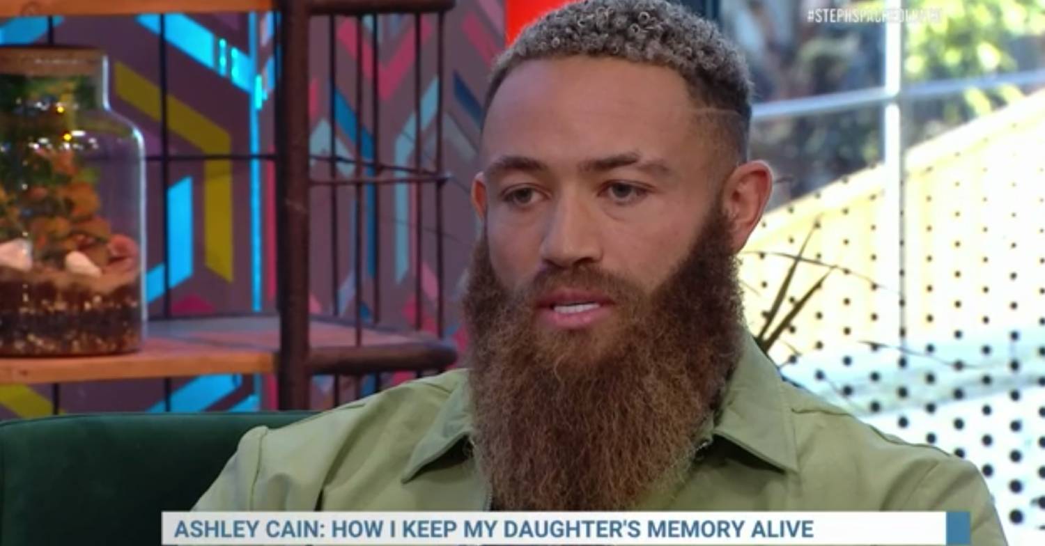Ashley Cain speaks about his late baby daughter