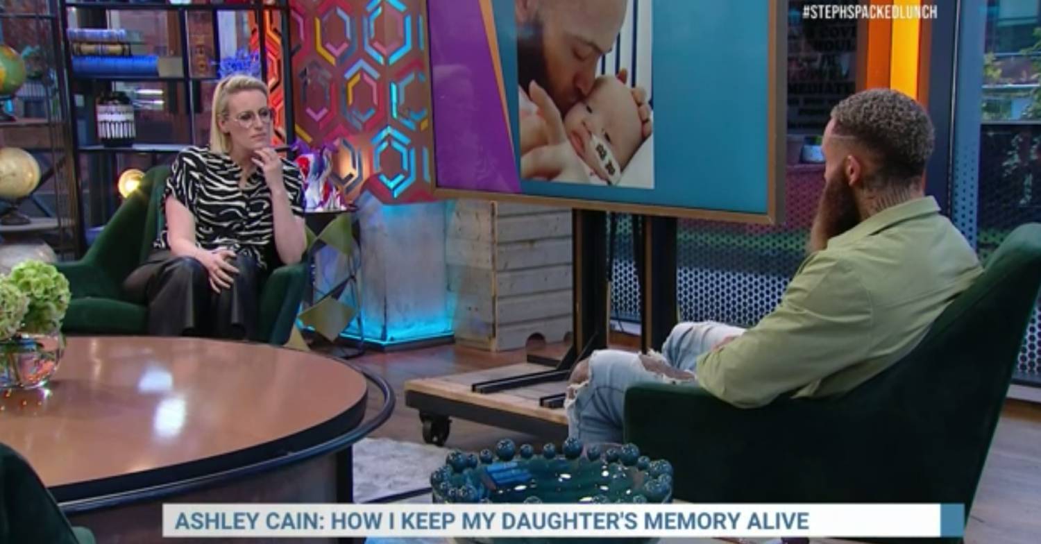 Ashley Cain speaks about his late baby daughter