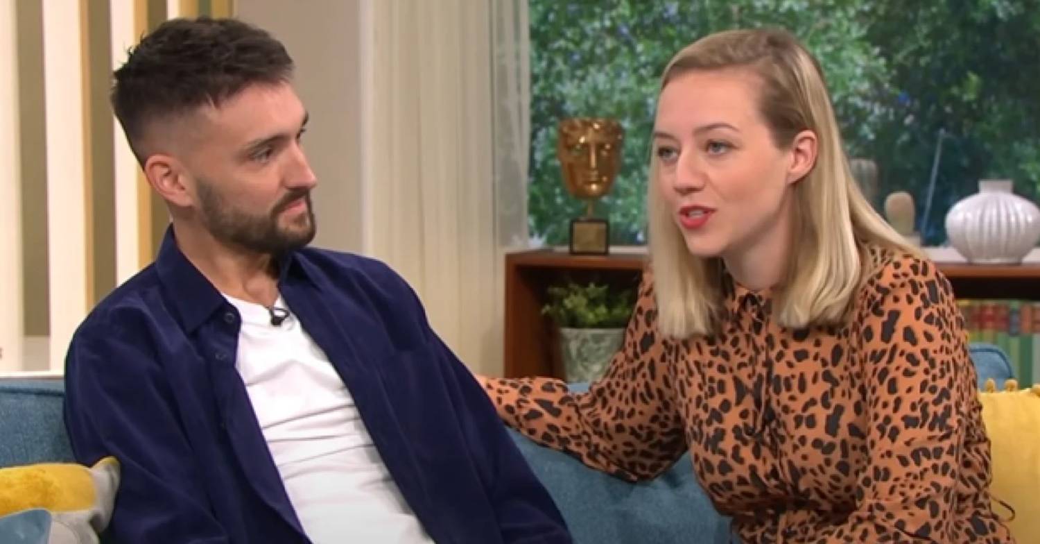 Tom Parker and Kelsey Parker appear on This Morning