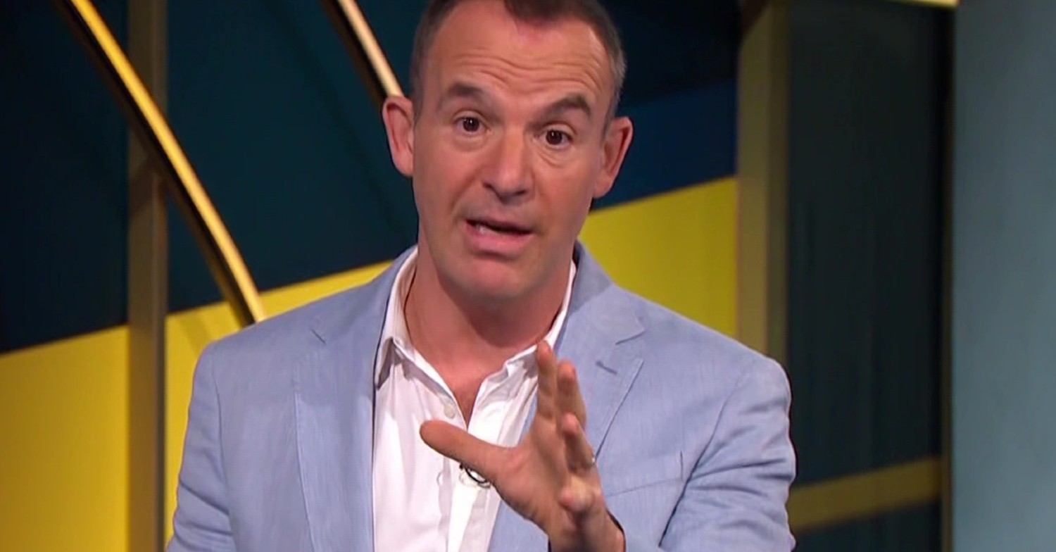 Martin Lewis looks serious on the Martin Lewis Show