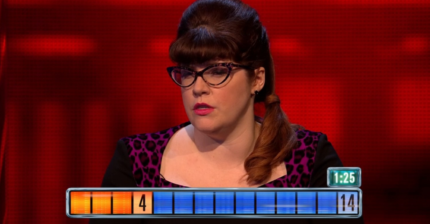Jenny Ryan on The Chase 