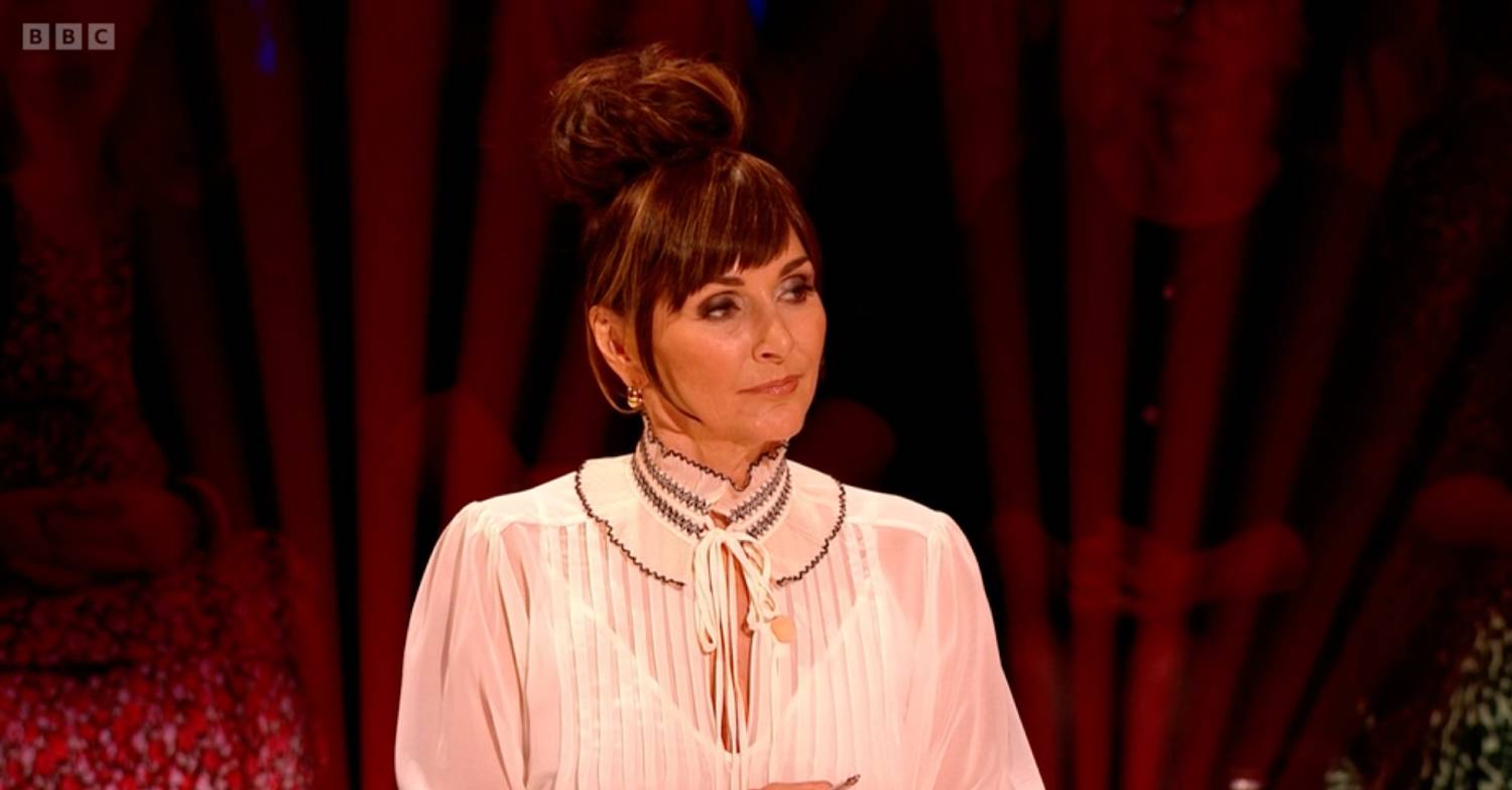 Shirley Ballas looks stern on Strictly