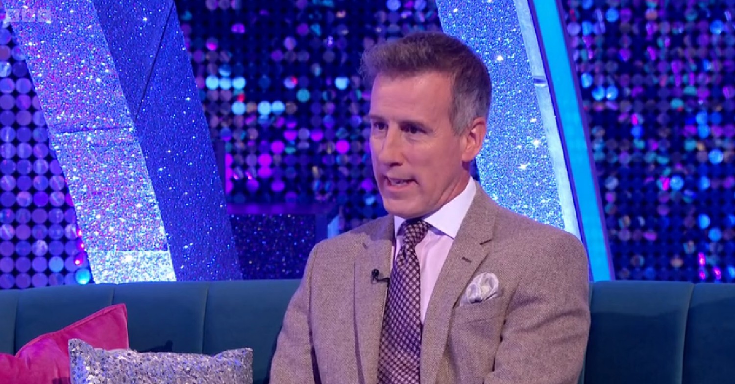 Anton Du Beke talking on Strictly It Takes Two