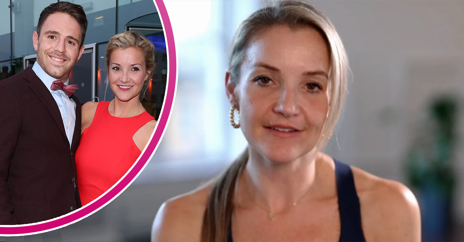 Helen Skelton training for Strictly and with her husband