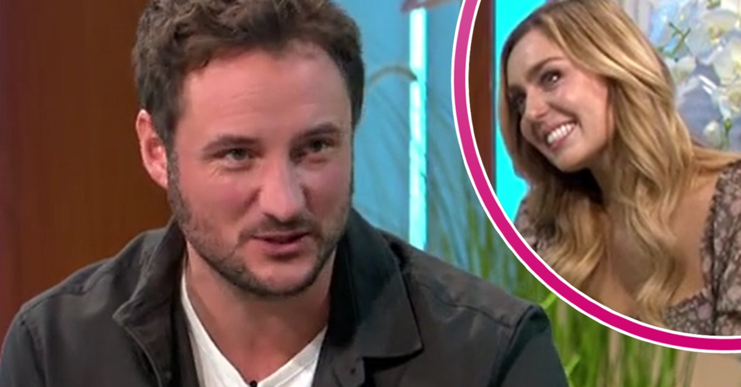 Strictly stars James Bye and Amy Dowden on Lorraine