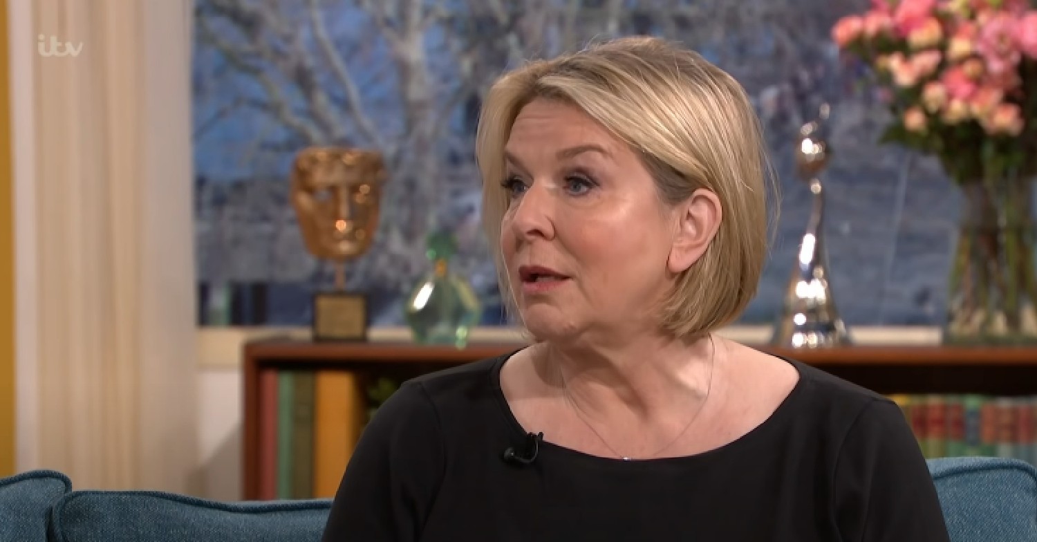 Fern Britton talking during This Morning interview