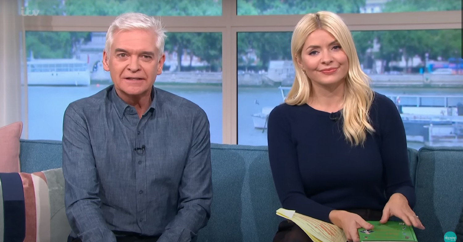 Phillip Schofield and Holly Willoughby on This Morning