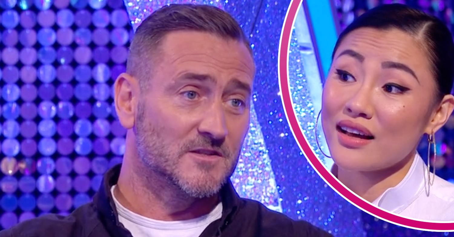 Strictly star Will Mellor looks unimpressed, Nancy Xu speaks on It Takes Two