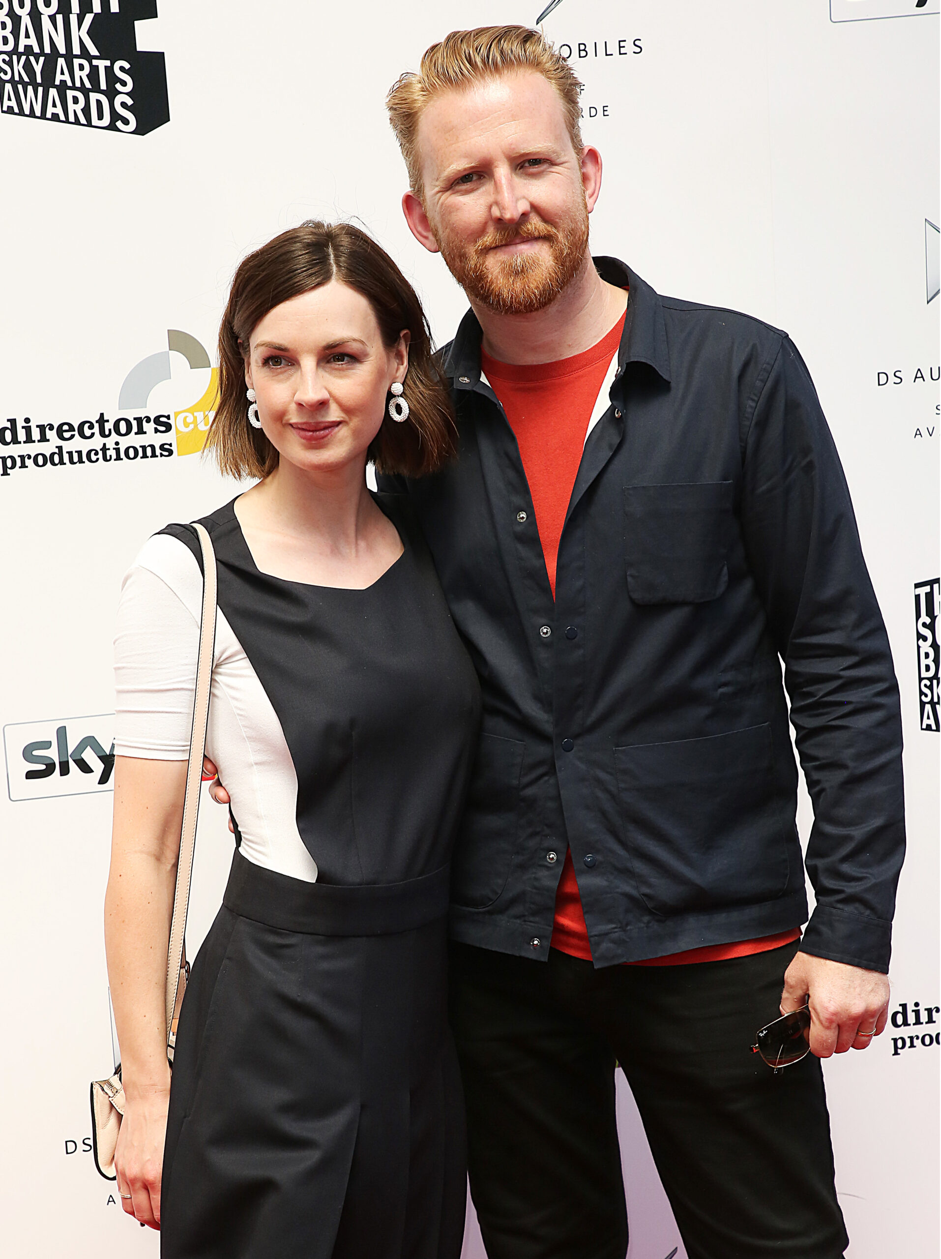 Jessica Raine posing with husband Tom Goodman-Hill