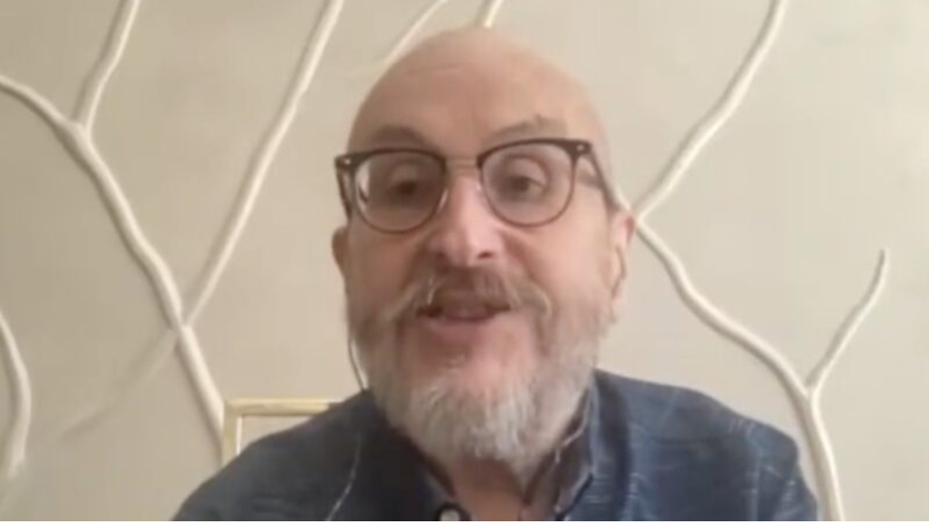 Dave Myers on a video call