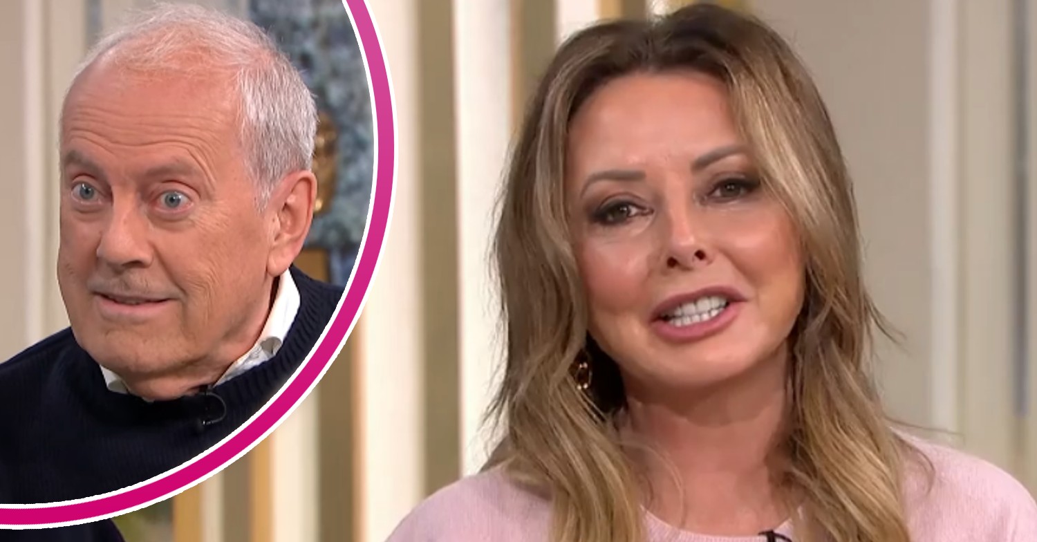 Gyles and Carol speaking on This Morning today