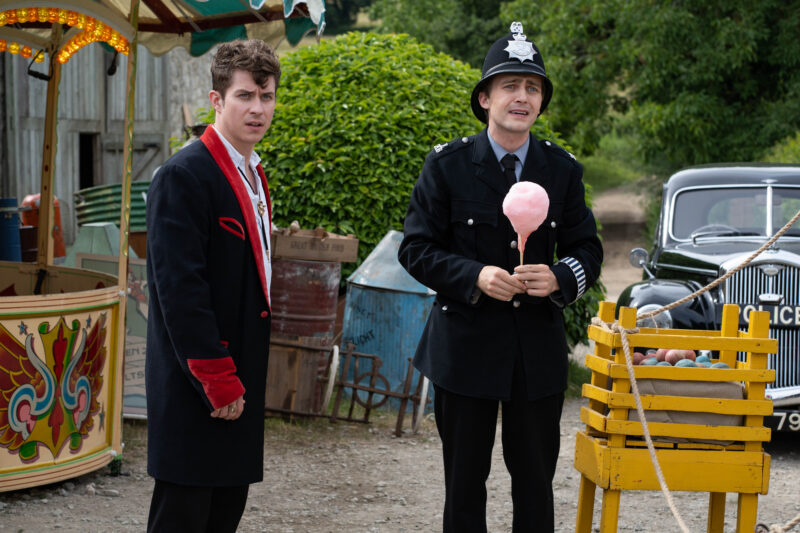 The Larkins Barney Walsh plays PC Harness in the ITV show