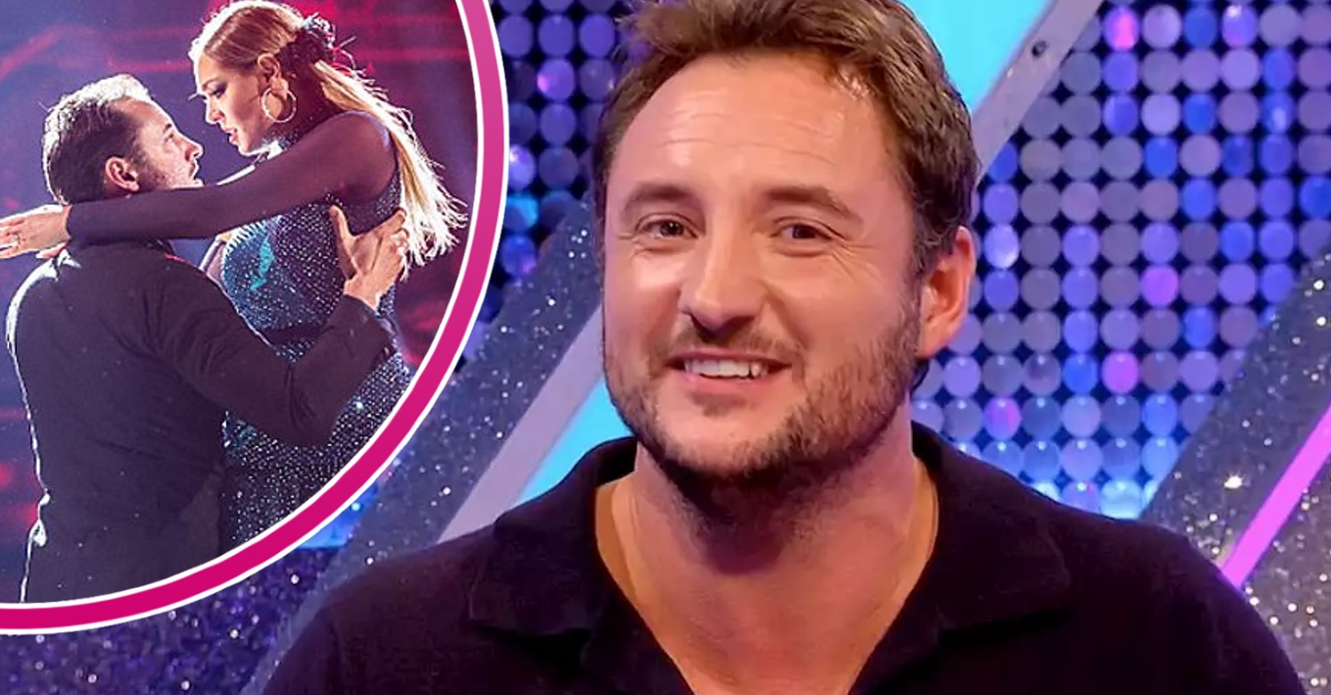 Strictly star James Bye smiling on It Takes Two