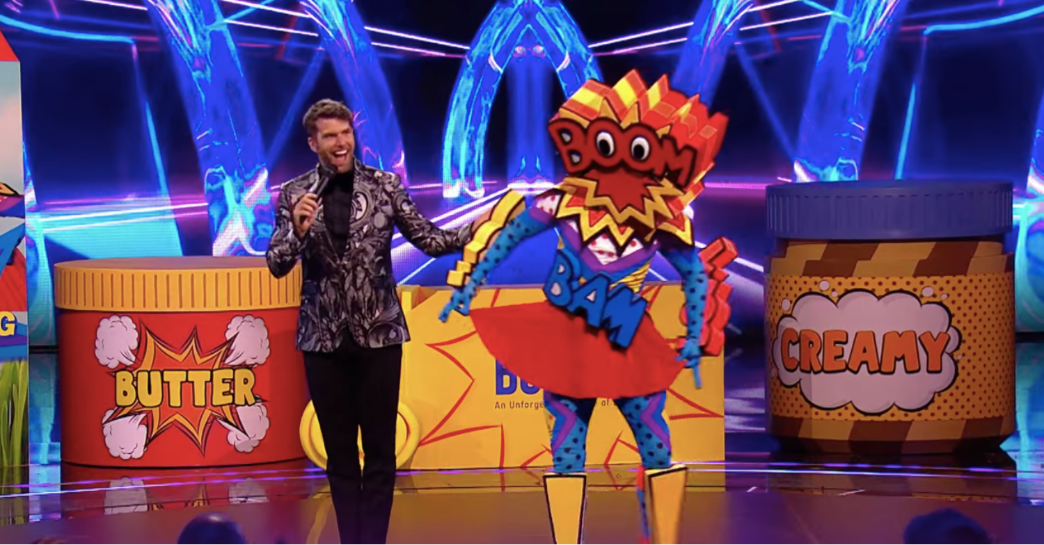 Onomatopoeia and Joel on the Masked Dancer