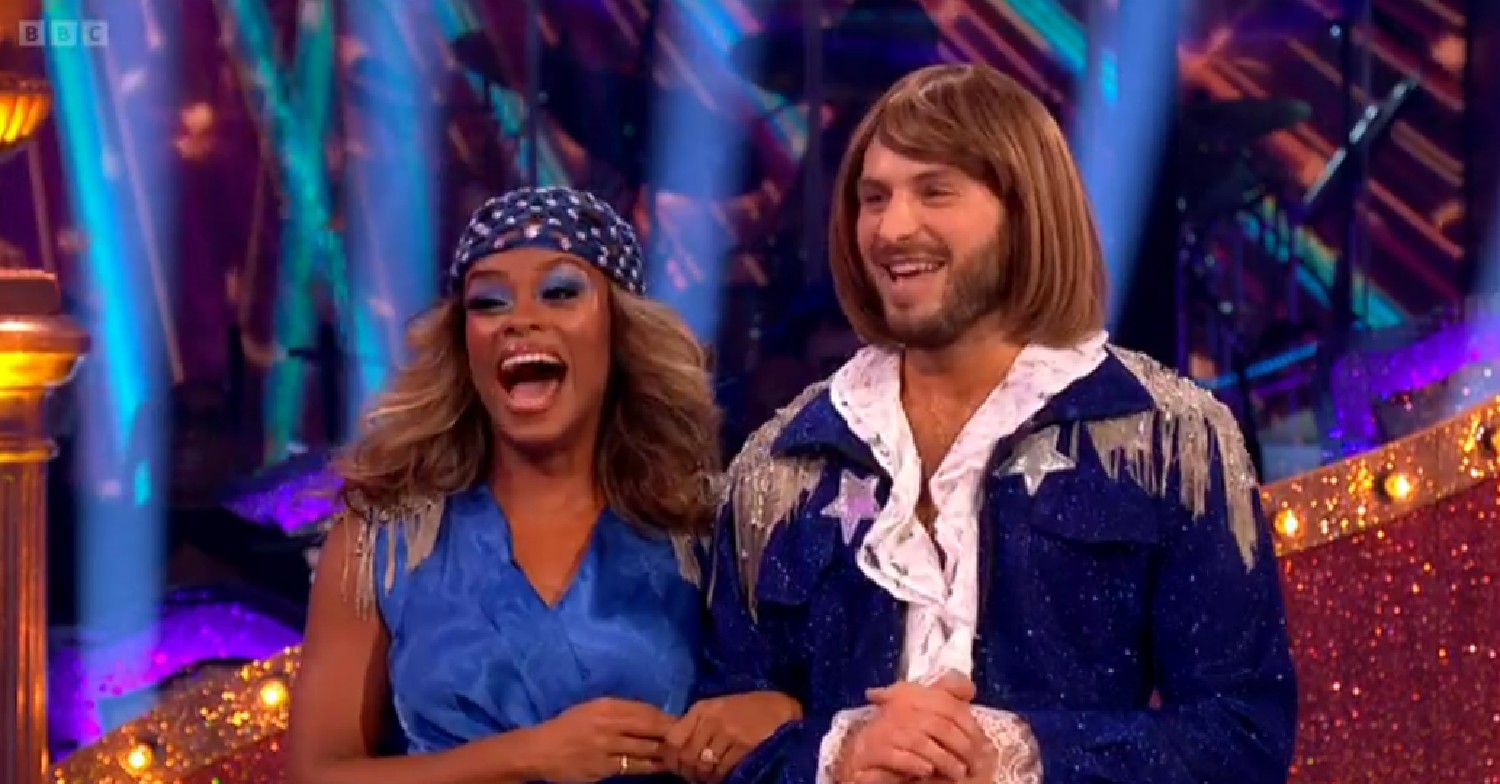 Fleur East and Vito on Strictly Come Dancing tonight