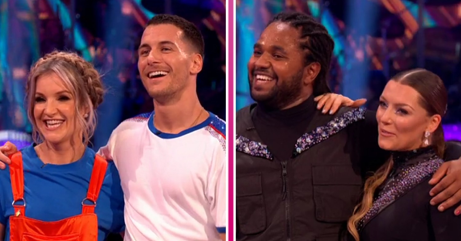 Helen Skelton, Gorka Marquez, Hamza Yassin and Jowita on Strictly on BBC