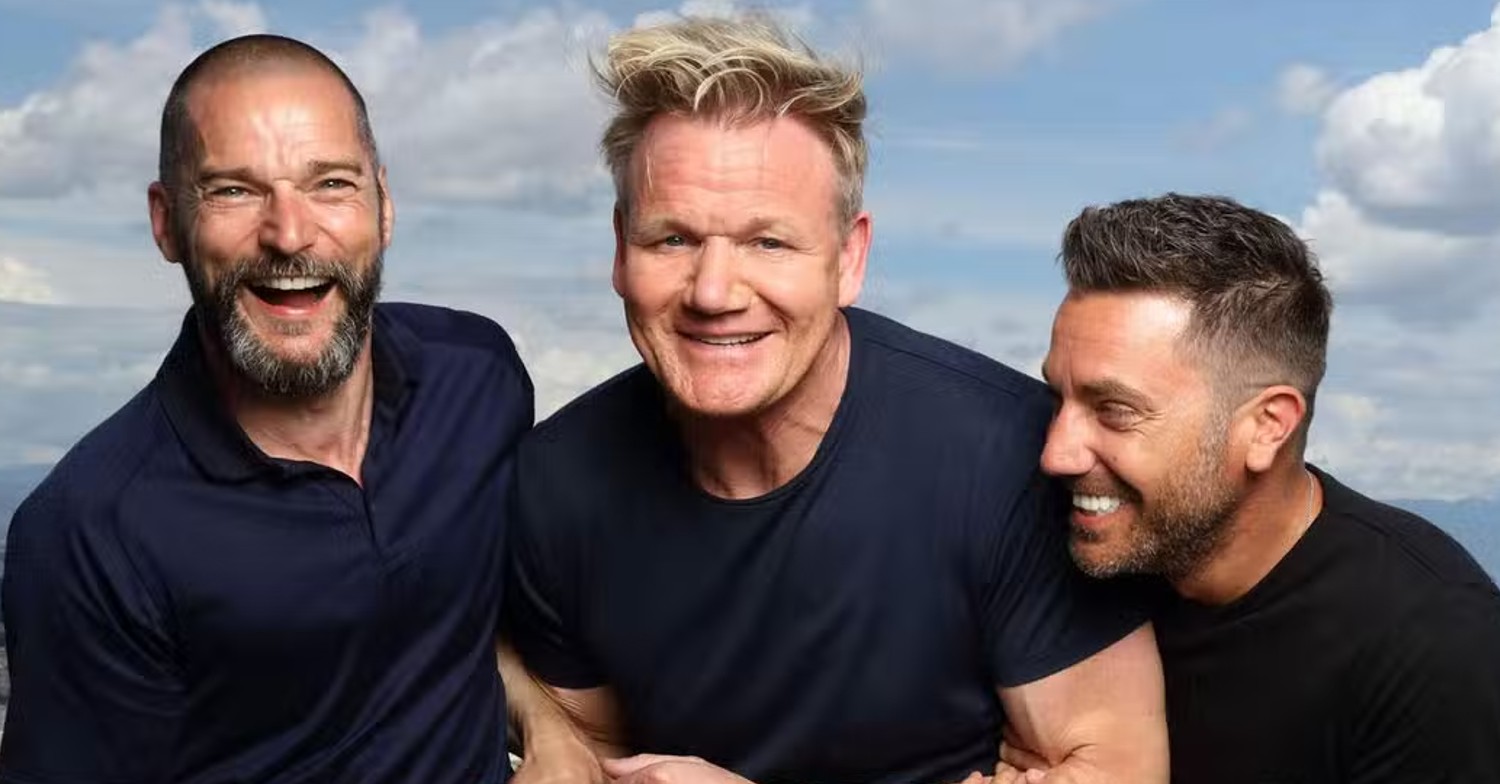 Fred, Gordon and Gino on ITV's Road Trip