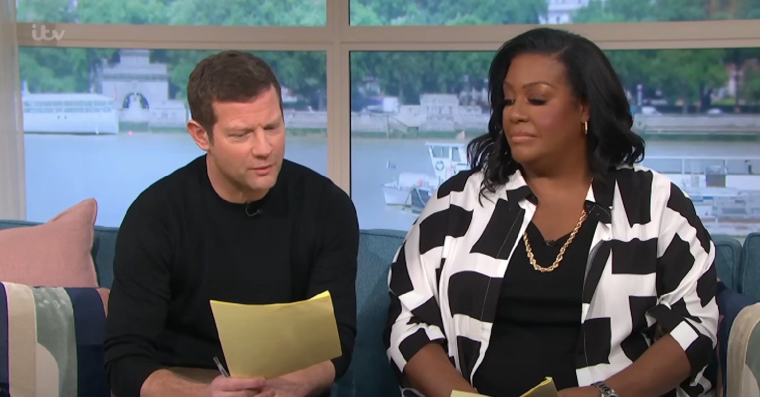 Dermot O'Leary and Alison Hammond on This Morning
