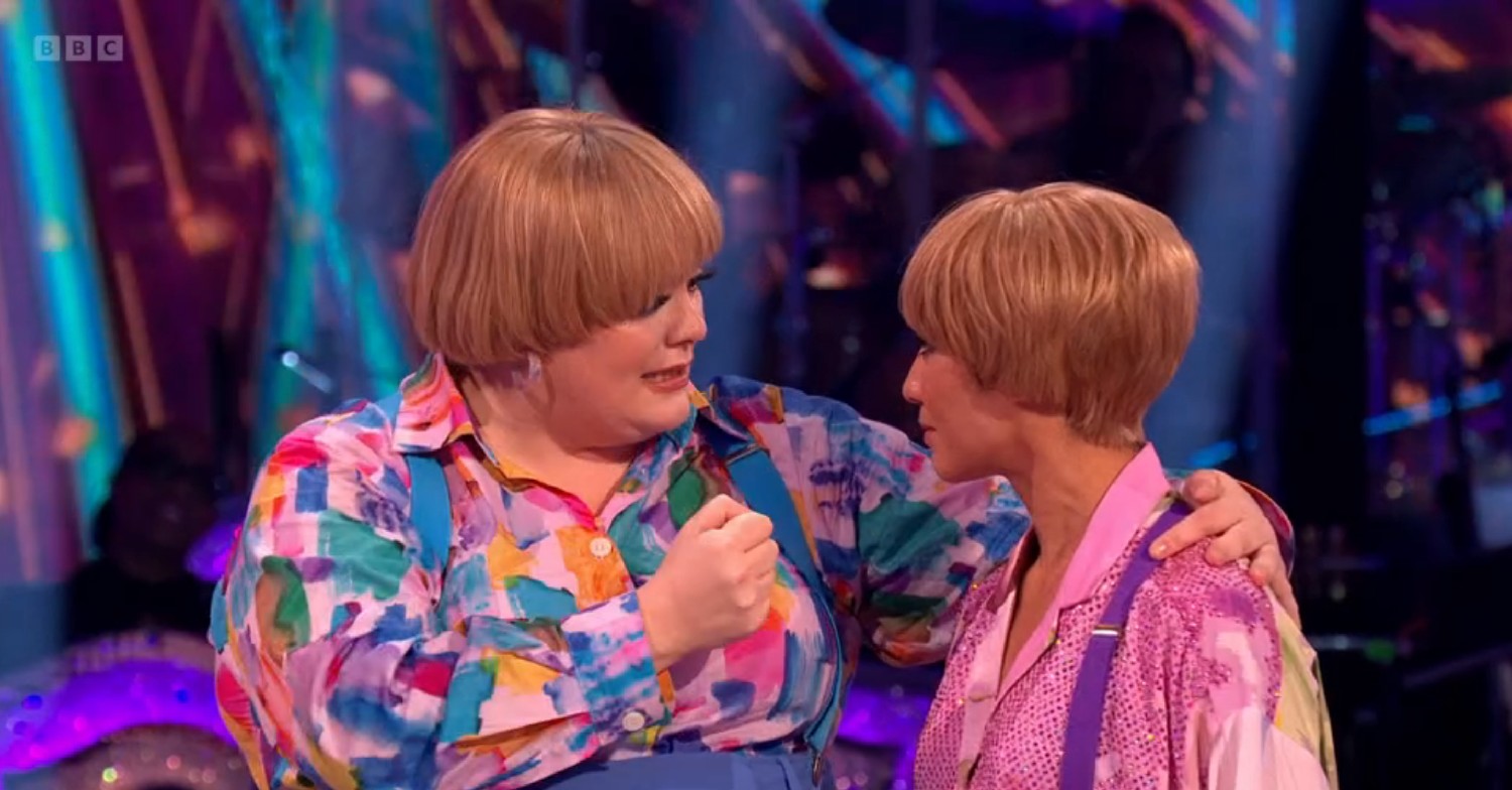 Jayde Adams and Karen Hauer on Strictly 