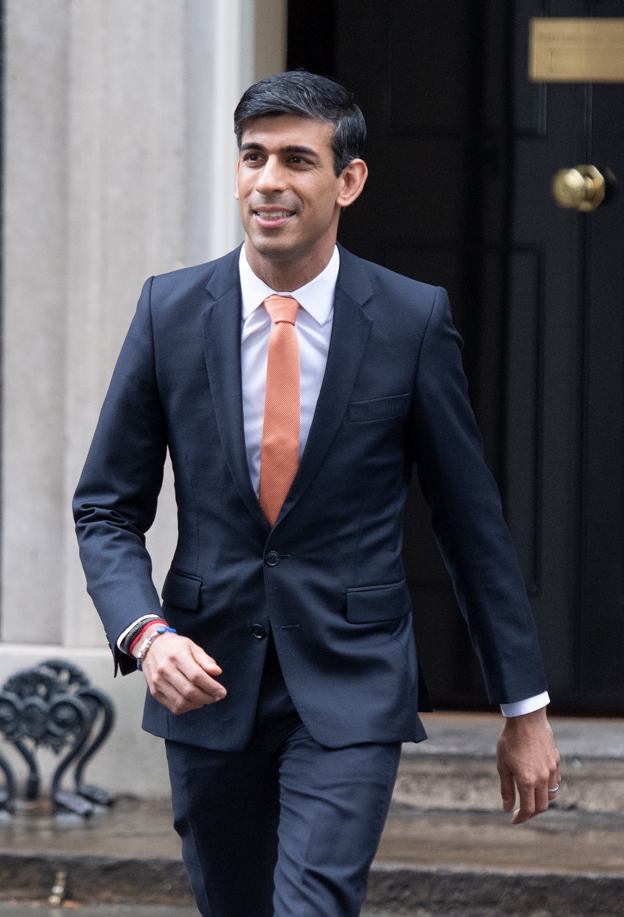 Prime Minister Rishi Sunak outside Number 10