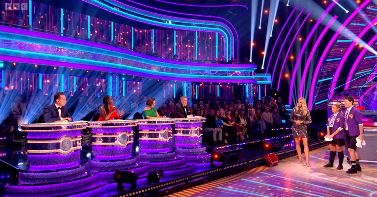 Molly Rainford receives Strictly Come Dancing feedback from the judges