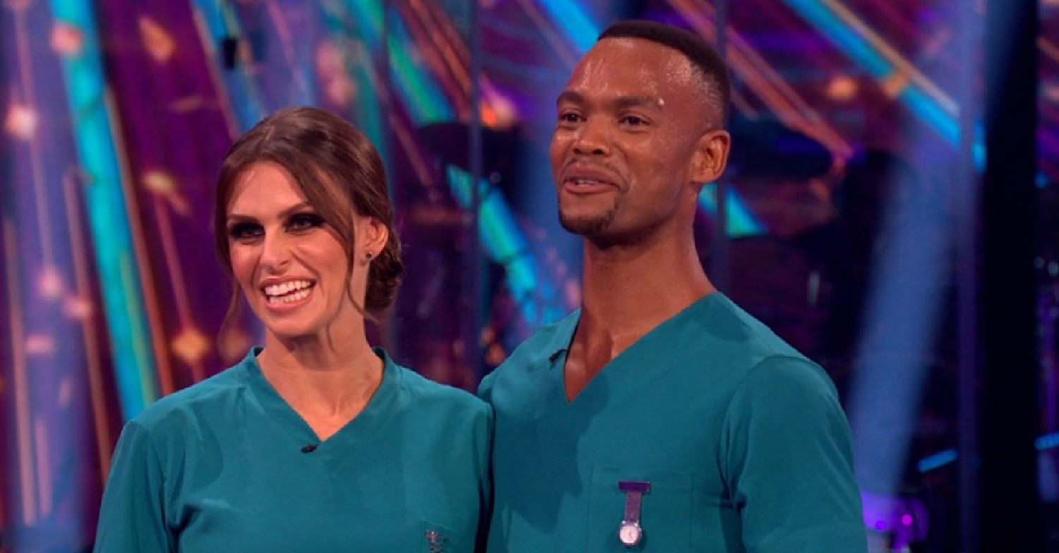 Ellie Taylor and Johannes Radebe on Strictly
