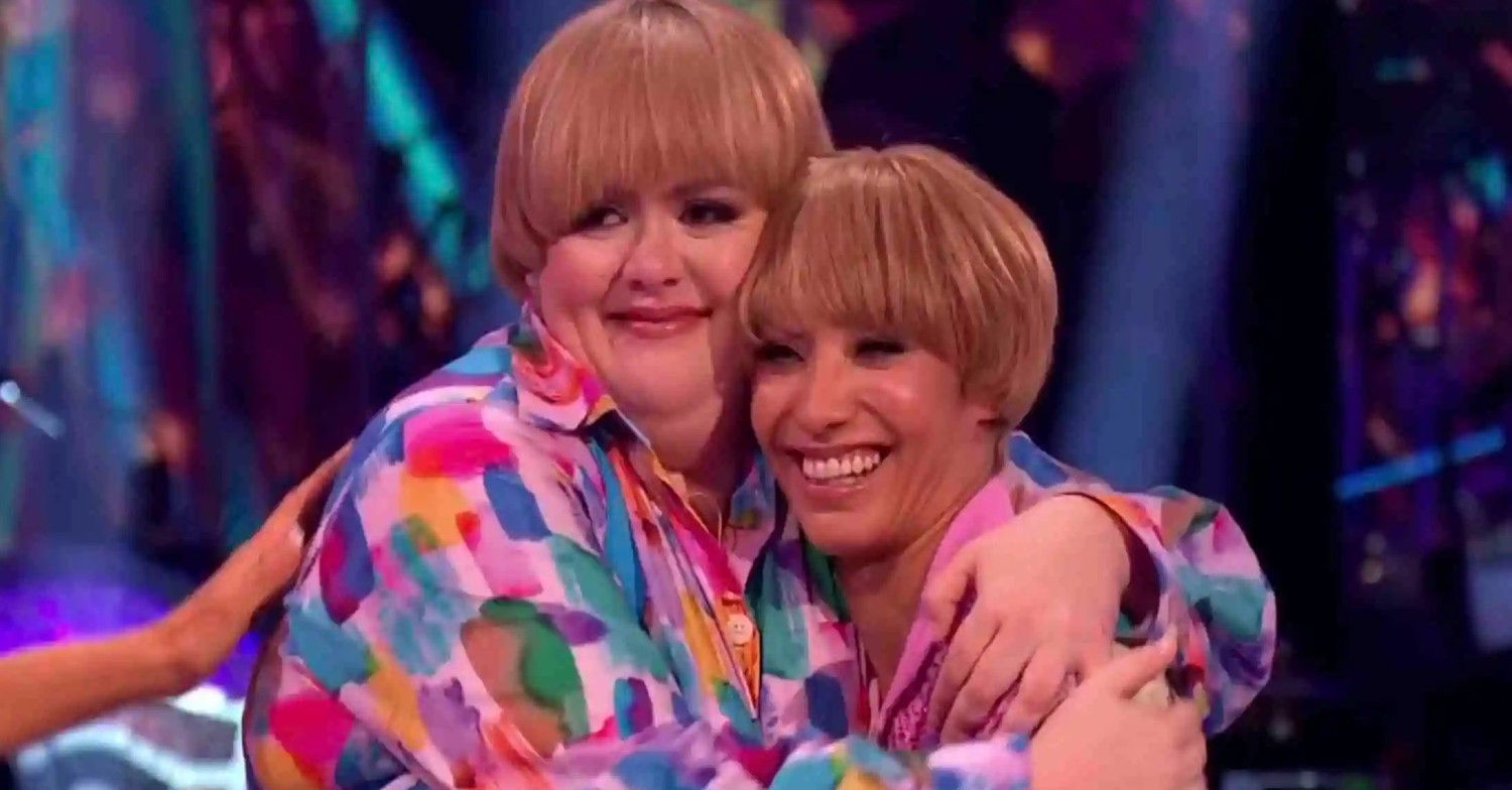 Jayde Adams on Strictly at the weekend