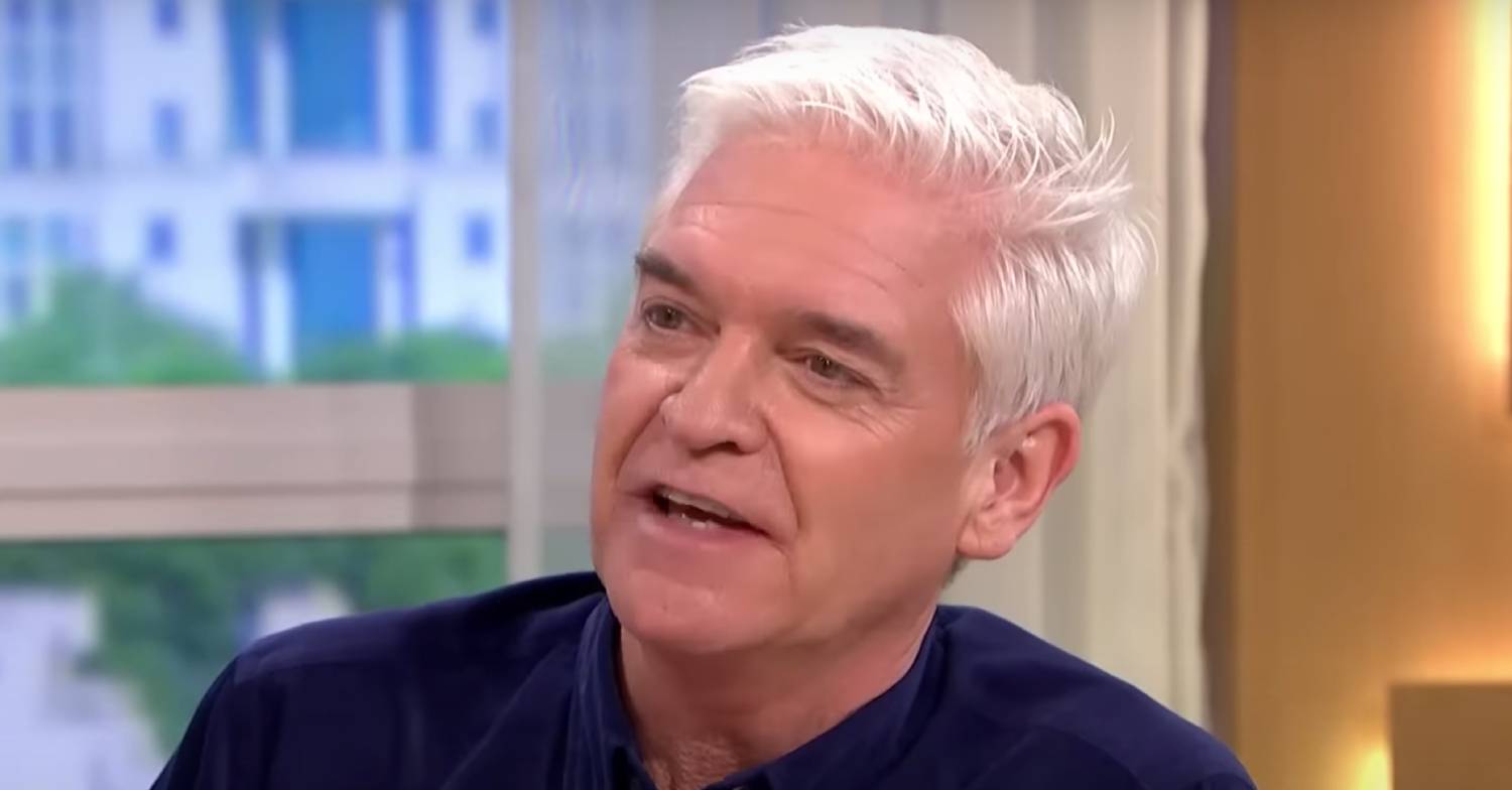 Phillip Schofield reacts on This Morning