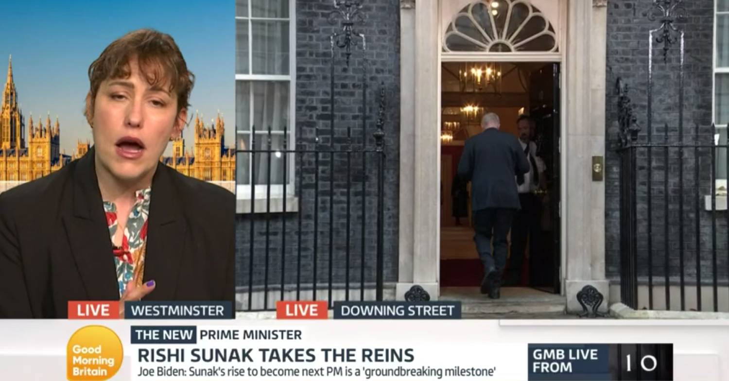 Person walks into No 10